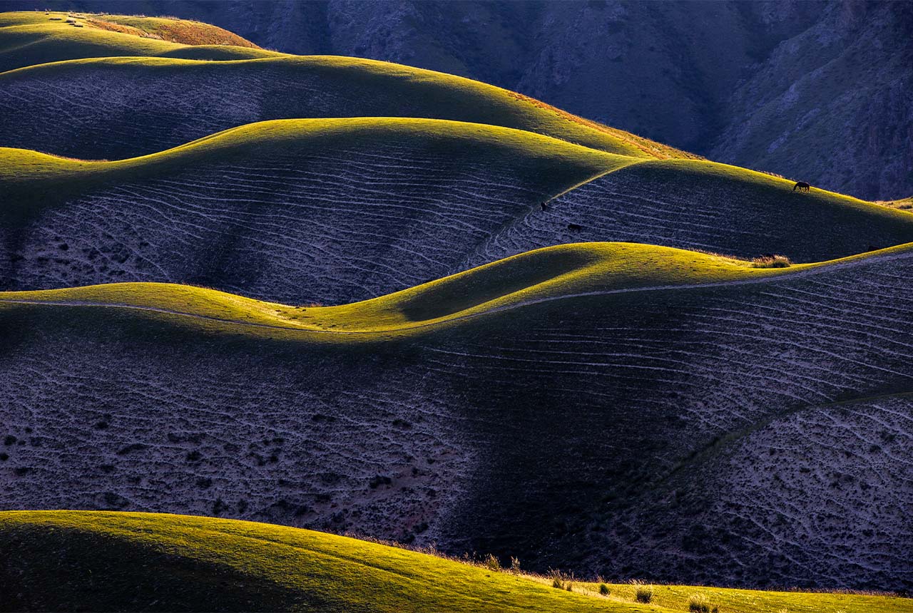 Karajun grassland in xinjiang,china.