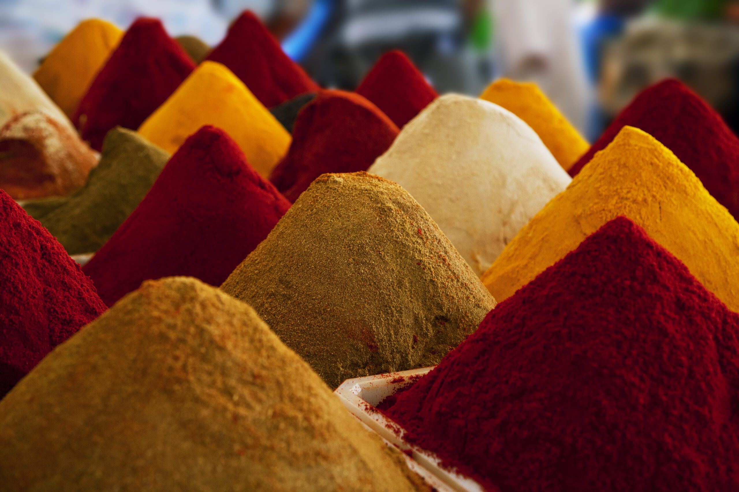 Moroccan color powder spices