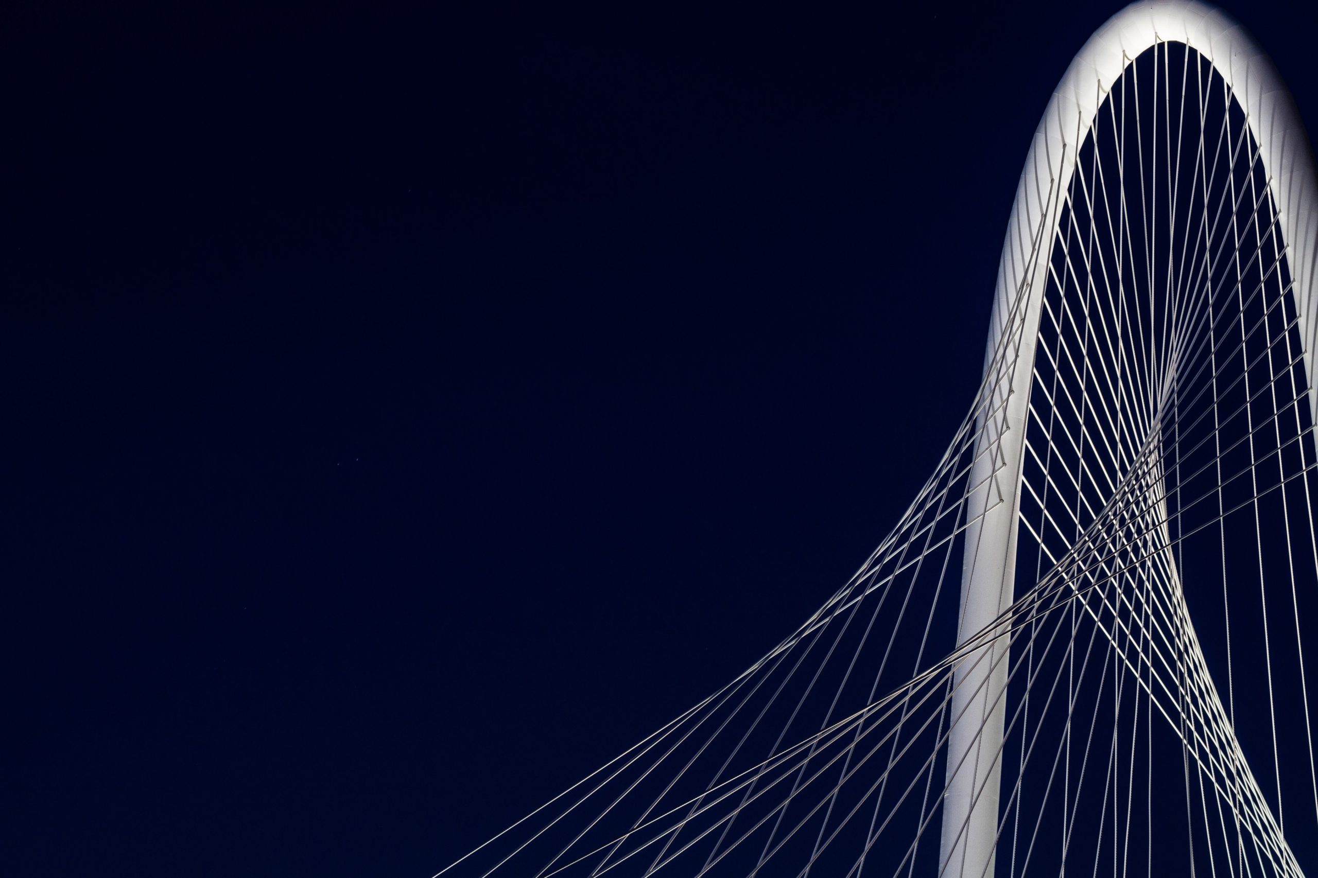 Margaret Hunt-Hill Bridge in Dallas, Texas