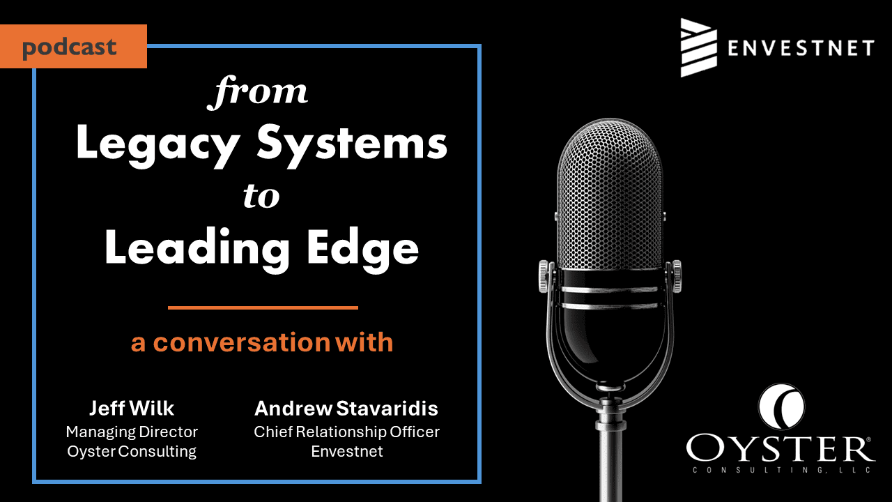 microphone for podcast on platform review with andrew stavaridis from envestnet