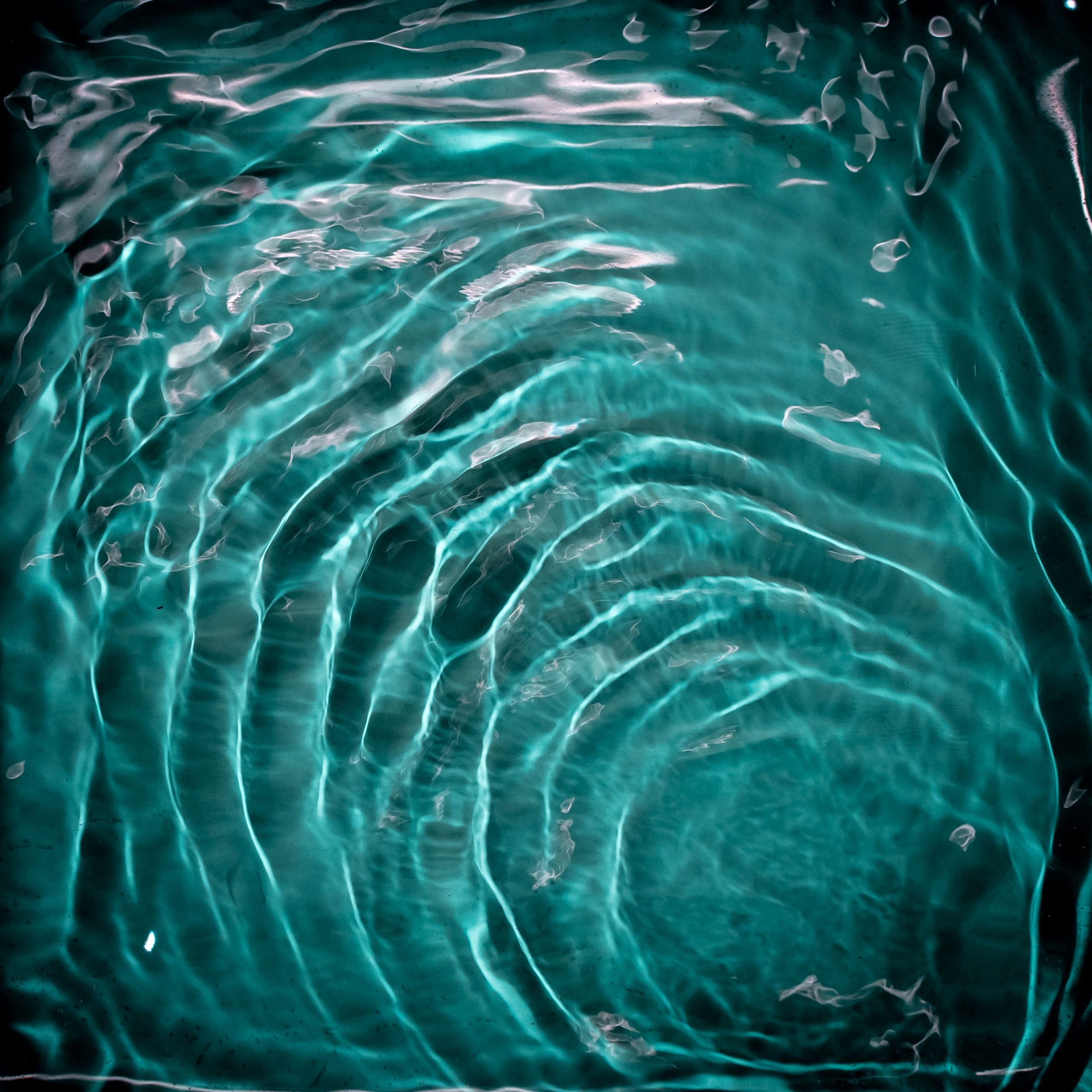 Rippling water represents affects of unintentionally triggering custory