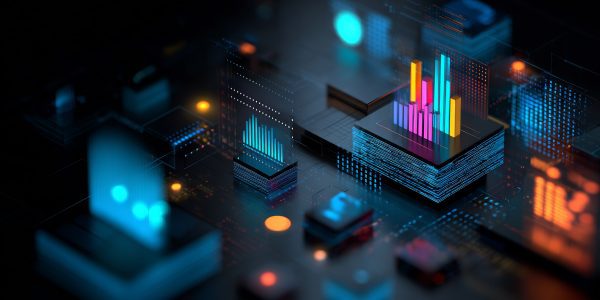 abstract image representing grc software for employee trade surveillance